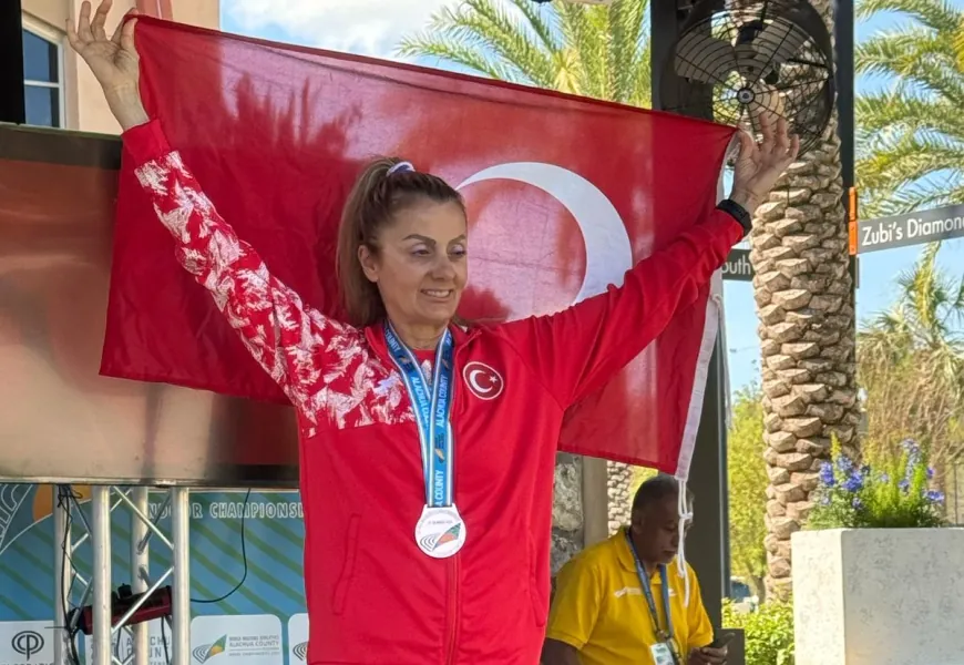 Milil Atlet Hülya Figen Karadağ ABD’de dünya 3. oldu