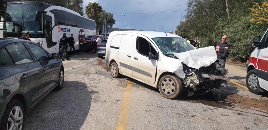 Bodrum’da yollar savaş alanına döndü