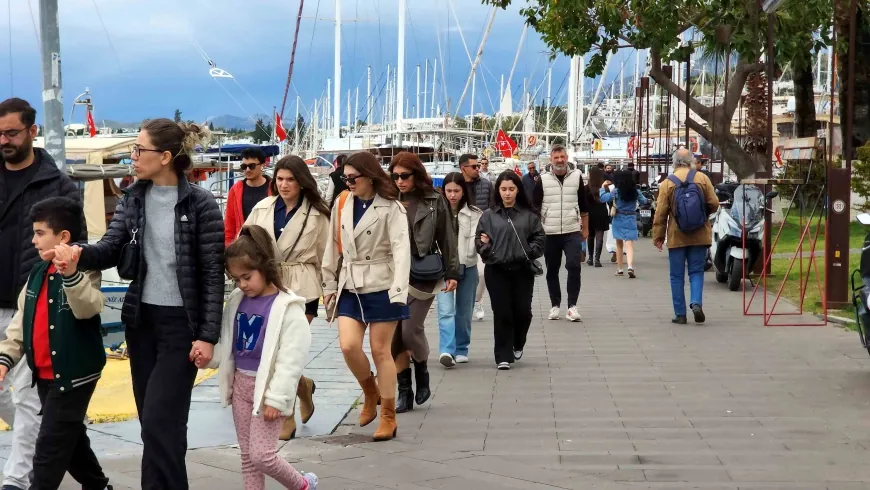 Bodrum’da şeker bayramı havası, kapalı