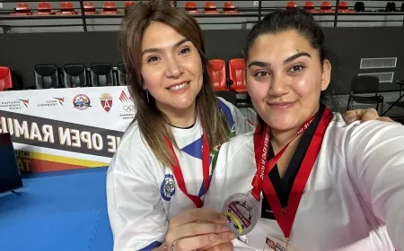 Kardelen Korkut’tan  Taekwondoda Gümüş Madalya