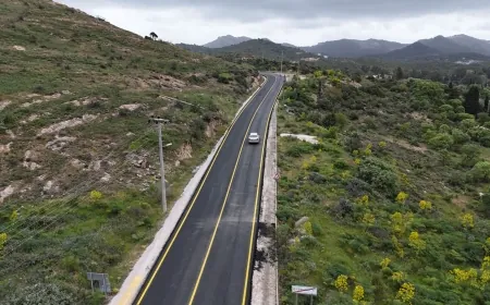 Dereköy-Peksimet yolu yenilendi