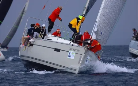 2025 kış trofesinde zirve X-Men Repacco Sailing Team - Vera Sailing’de