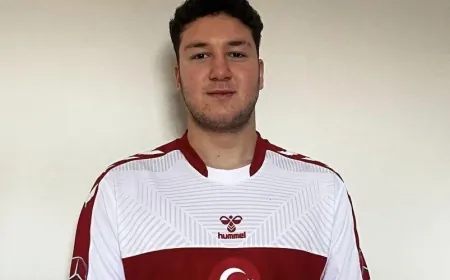 MUĞLALI GENÇ HENTBOLCU MUHAMMED ÖNER MİLLİ TAKIMDA