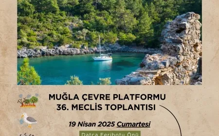 Muğla Çevre Platformu (MUÇEP) 36. Genel Meclis Toplantısını Bodrum’da yapıyor