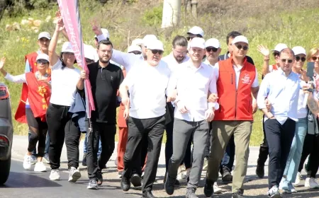 CHP, gençlerin geleceği için Bodrum’dan Muğla’ya Adalet yürüyüşü başlattı