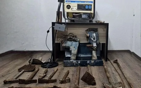 Kaçak kazı operasyonunda 5 kişi tutuklandı