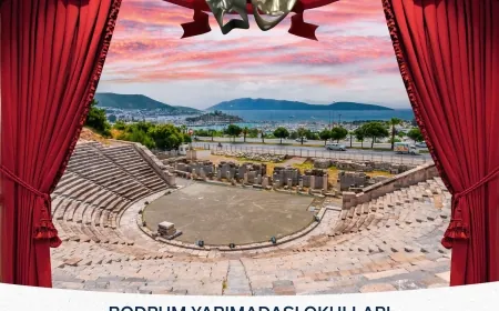 ÇOCUKLAR ÇYDD BODRUM ŞUBESİ’NİN TİYATRO ŞENLİĞİ’NDE BULUŞUYOR.