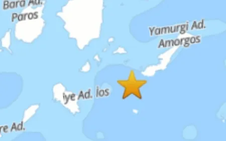 Son Dakika... Ege'de korkutan deprem! Santorini uyanıyor mu?