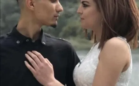 Motosiklete arkadan çarpan otomobil yeni evli çifti hayattan kopardı