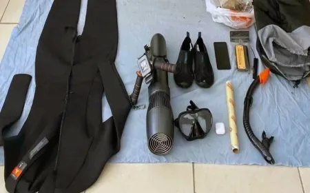 Sualtı Scooter ile umuda yolcuğa çıkacağı sırada yakalandı