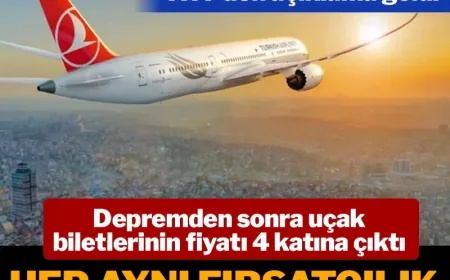 THY'den bilet fiyatı ve seferlerle ilgili açıklama