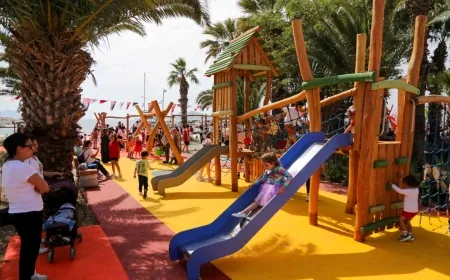 Turgutreis'te Muhtar Mehmet Satılmış Parkı açıldı