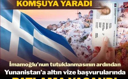 Ekrem İmamoğlu’nun tutuklanması Yunanistan’a Altın Vize başvurularını patlattı