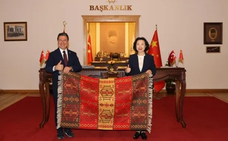 Çin’den Muğla’ya kardeş geldi