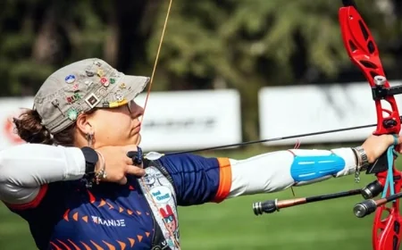 Milli okçu Dünya Yenihayat'tan dünya rekoru!