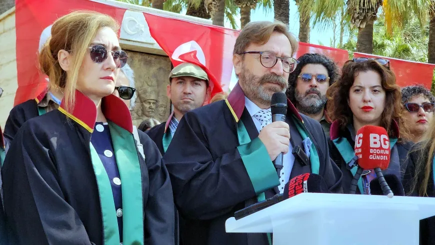 Bodrumlu avukatlar “Savunma susmadı susmayacak, bu da iktidara dert olsun”