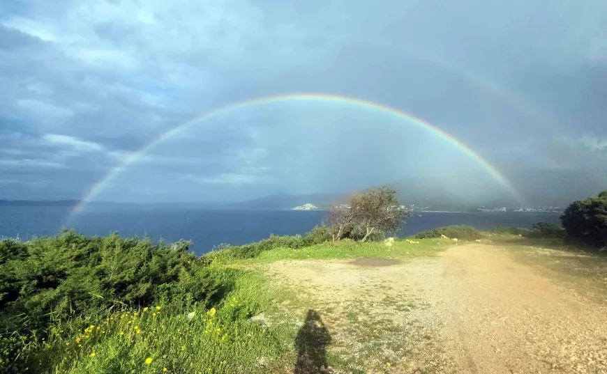 Bodrum’da Gökkuşağı güzelliği