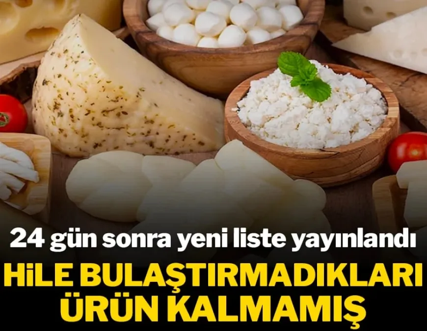 Hile karıştırmadıkları ürün kalmamış.. O firmalar tek tek açıklandı