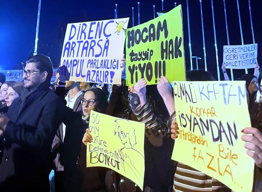 Öğrenci ve velilerden proje okul eylemi