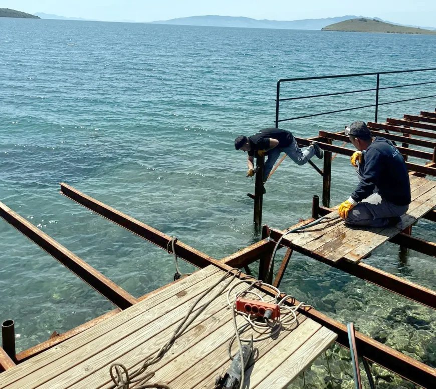 Tatil sitesinin kaçak yaptığı iskele pahalıya mal oldu