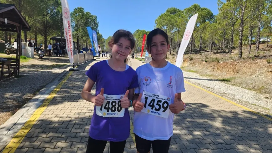 Bodrumlu minik atletler Muğla il birinciliğinden madalya ile döndü