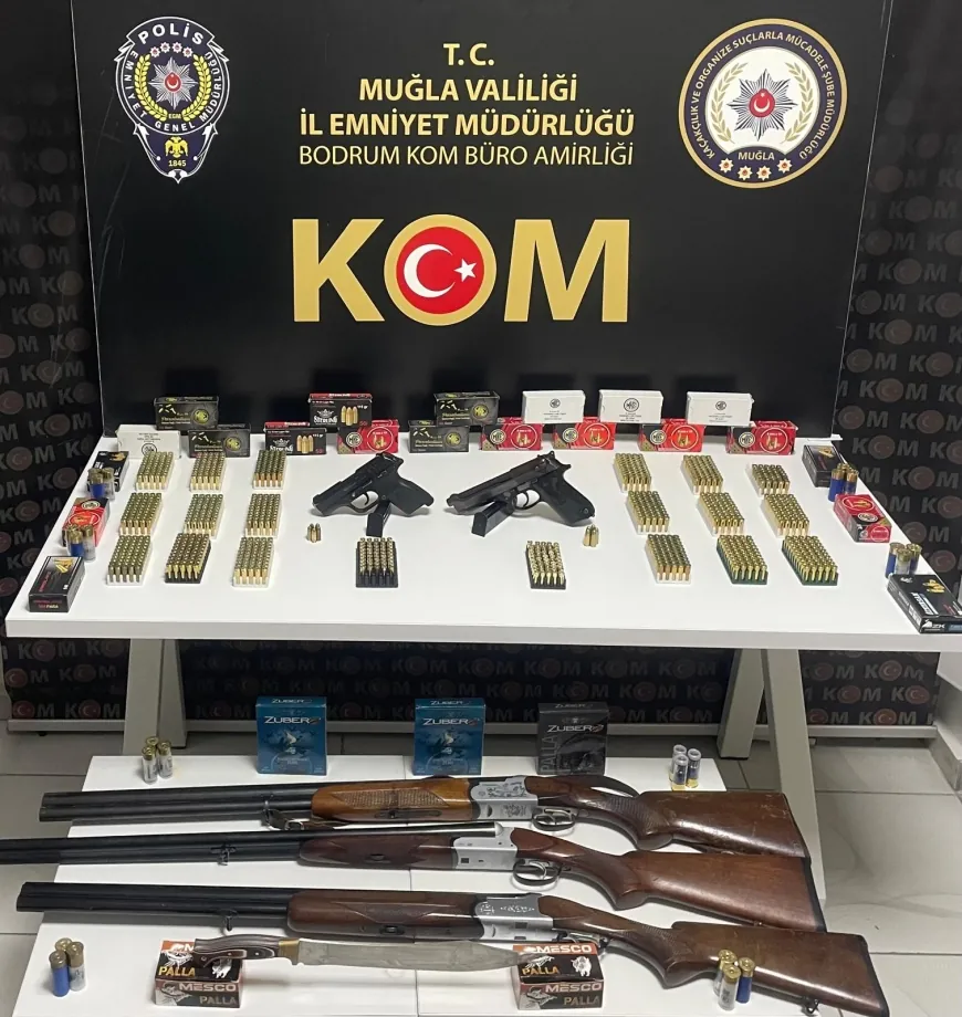 Bodrum, Fethiye ve Marmaris'te kaçakçılık operasyonu 7 tutuklama