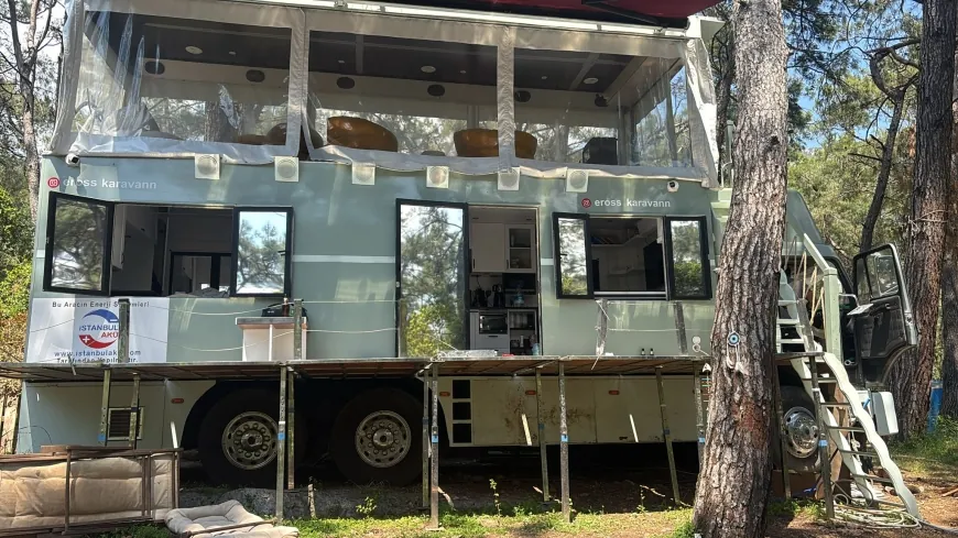 Koruma altındaki Akyaka ormanındaki jakuzili karavan ve disko sahibinden açıklama “Beni Doğa Düşmanı Gibi Göstermek İstiyorlar, Değilim”