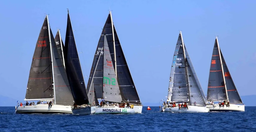 Kış trofesi yelken yarışları 6.ayak yarışları tamamlandı