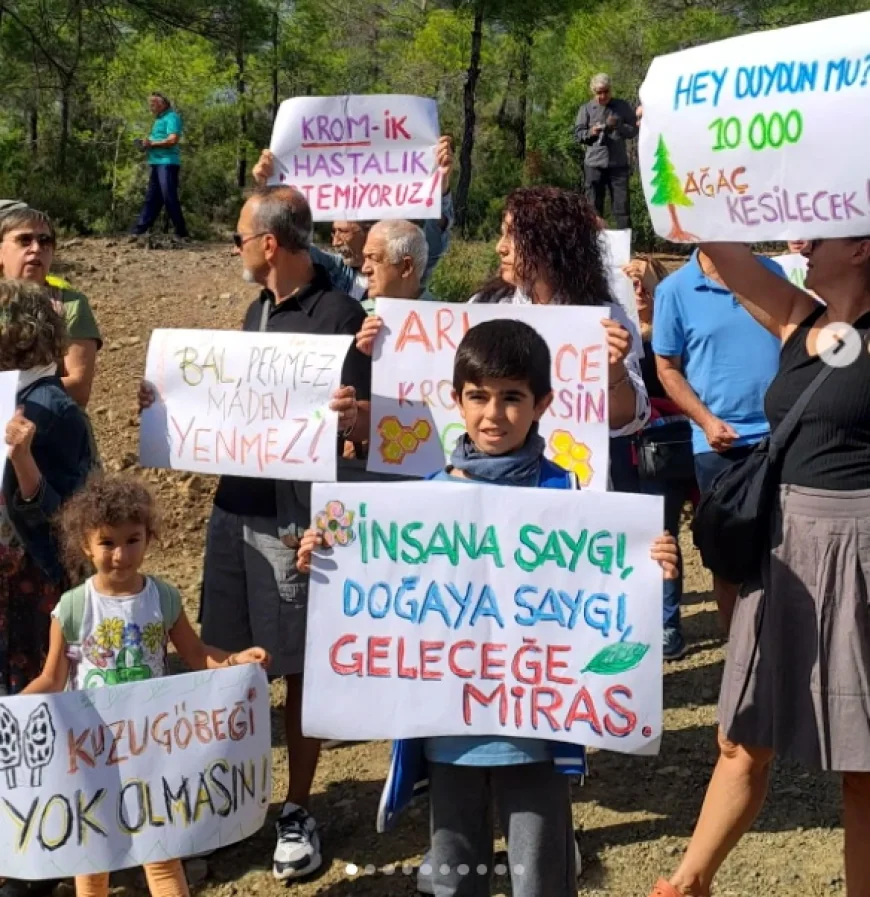 Halkın tepki gösterdiği Muğla'da maden sahası ihale edilecek