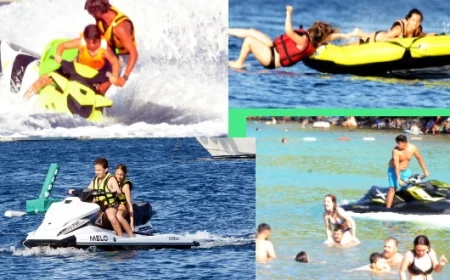 Yerleşim yerlerindeki koylarda su sporları yasaklandı