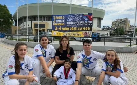 Muğlalı taekwondocular Yunanistan’dan 4 madalya ile döndü