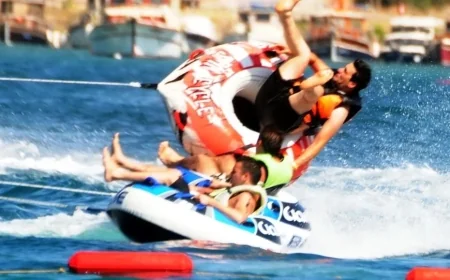 Bodrum’da su sporları kazası 3 Polonyalı turist yaralandı