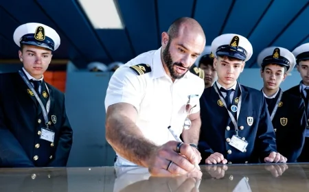 Bodrumlu denizciler geleceği dünyanın en ünlü gemilerinde hazırlanıyor