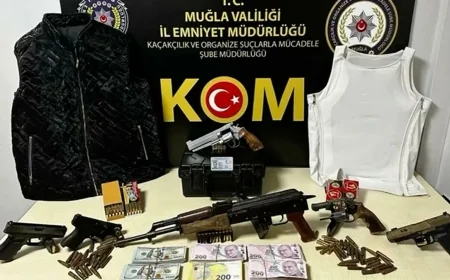 Muğla'da villaya baskın: 3 tutuklama
