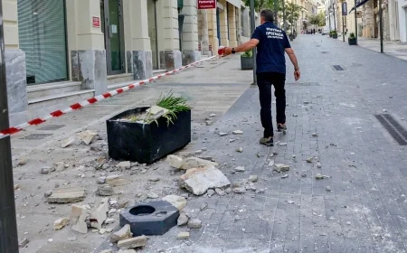 Deprem turistik Girit Adası’nı vurdu