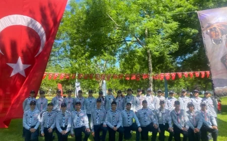 Bodrum’un İzcileri Samsun’da 19 Mayıs Coşkusunu Yaşattı