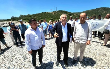 Bodrumlulardan Kızılağaç Gerenkuyu’daki Limak projesine  çok sert tepki