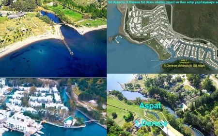 Anthaven Aspat'Ta buda  oldu…Biten turistik tesis ve marinaya ÇED alma süreci başlattılar…