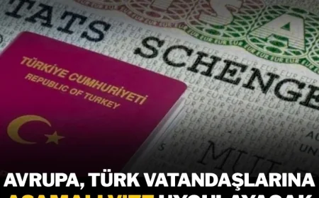 Avrupa, Türk vatandaşlarına 'aşamalı vize' uygulayacak