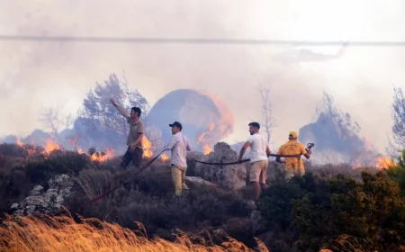 Dereköy’de 4 dekar makilik alan yandı