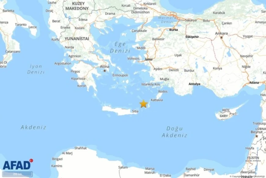 Muğla'da şiddetli deprem! 1 Mayıs 2025 AFAD ve Kandilli verileri ile Muğla deprem büyüklüğü, konumu ve derinliği