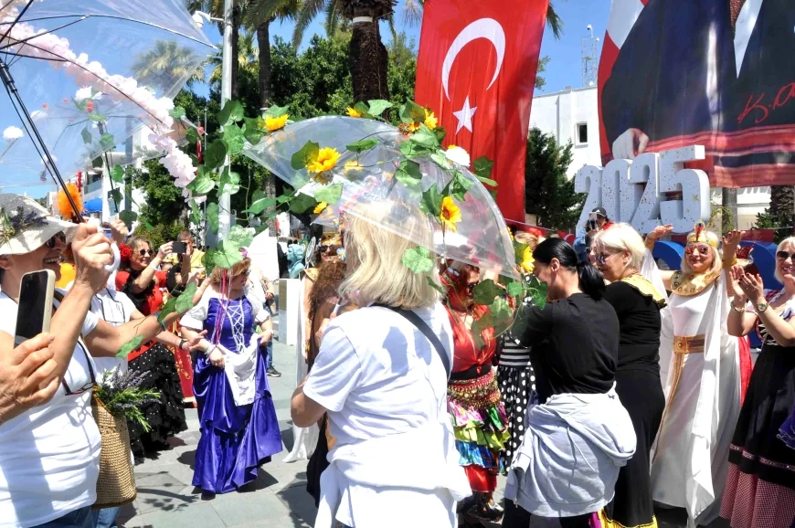 Bodrum Uluslararası Hıdırellez Şenlikleri çok renkli başladı