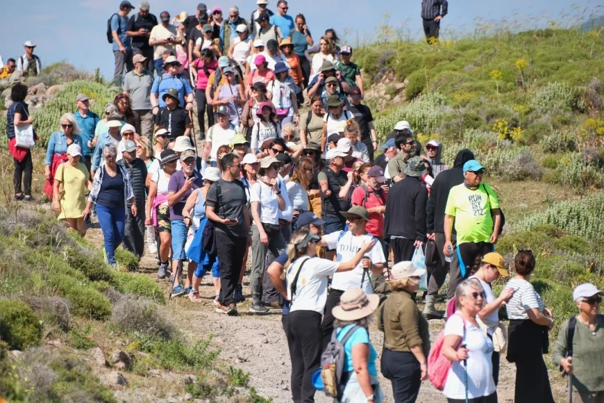 Bodrum'da antik kentte doğa ve tarih yürüyüşü
