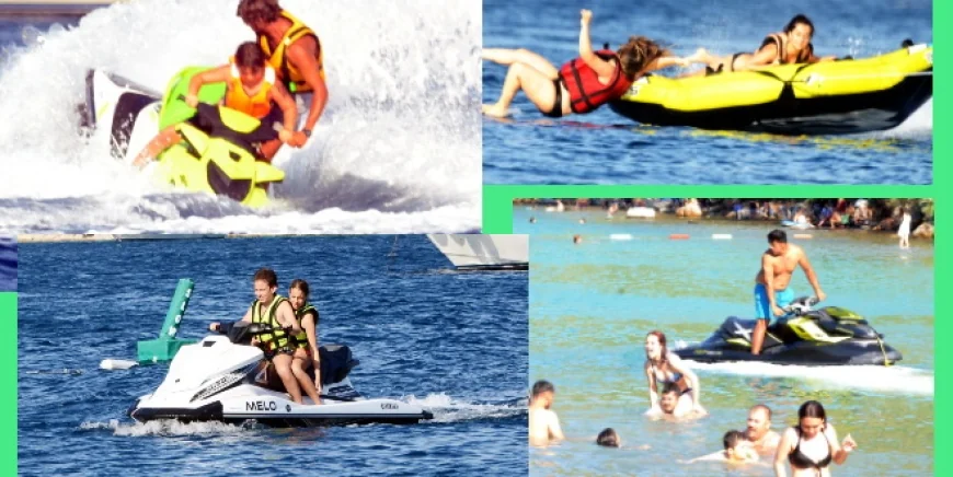 Yerleşim yerlerindeki koylarda su sporları yasaklandı