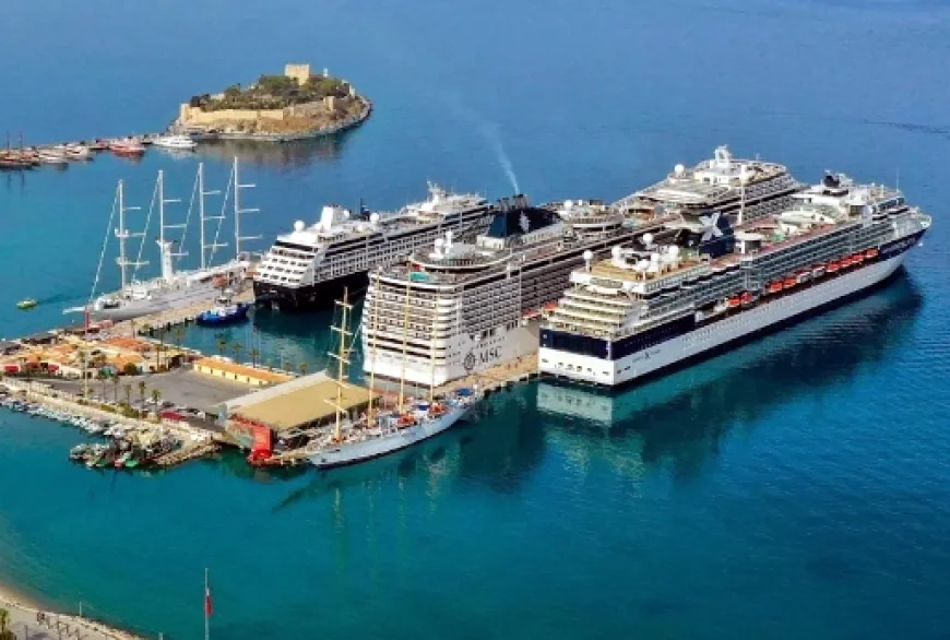Türkiye'de kruvaziyer turizmi rotasında ilk sıra Kuşadası'nın