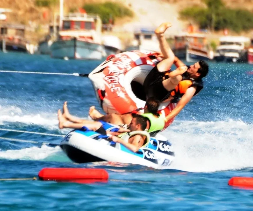 Bodrum’da su sporları kazası 3 Polonyalı turist yaralandı