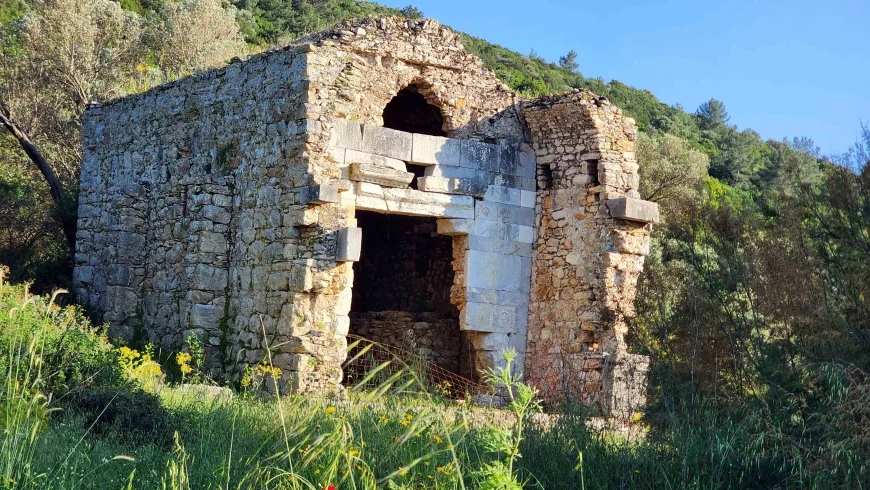 Bodrum’daki  1500 yıllık manastır zamana direniyor