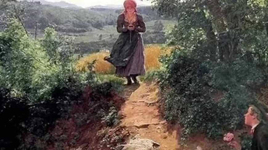 165 yıllık tabloda "akıllı telefon" detayı... Gören dönüp dönüp bakıyor; imkansız!