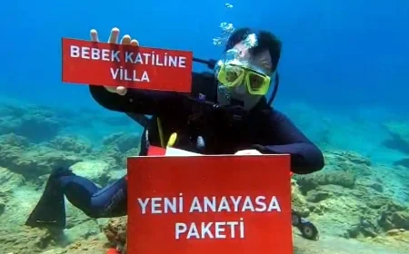 Bodrum açıklarında denizin dibinden Anayasa paketinden bunları çıkardı