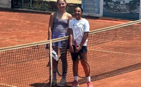 12 Yaş Tenis Yaz Kupası maçları başladı